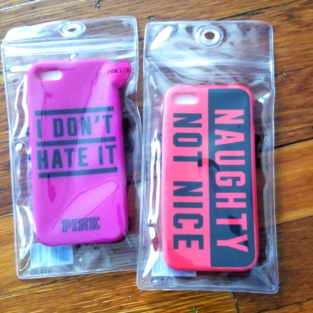PINK Rubber Case for iPhone 5/5s New
